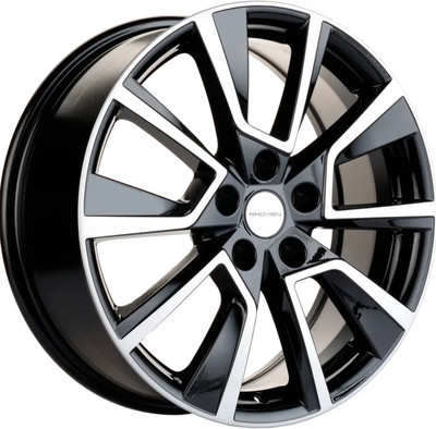 Литой диск Khomen KHW1802 CX-5 18x7" 5x114.3мм DIA 67.1мм ET 50м Black FP