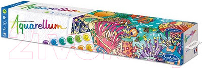 Плакат-раскраска SentoSphere Кораллы Большая / 6803