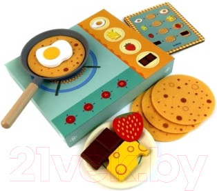 Набор игрушечных продуктов Djeco Блинная Галлы и Титуана / 06530