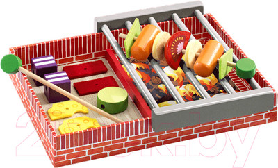 Гриль игрушечный Djeco Барбекью / 06543/18