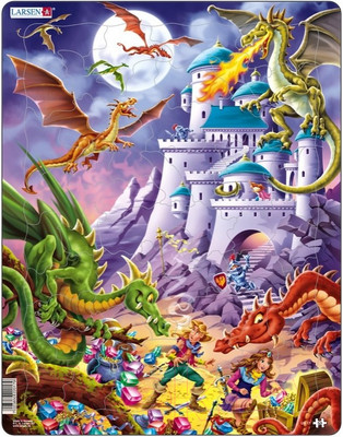 Пазл LARSEN Драконы US17