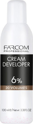Крем для окисления краски Farcom Cream Developer 6% 20 Vol (100мл)