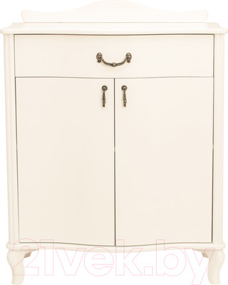 Тумба Мебелик Джульетта с распашными дверцами (дуб шампань)