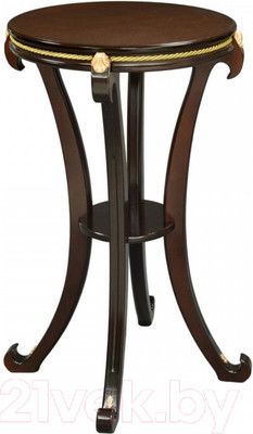 Стойка для цветов Мебелик Глория (орех)