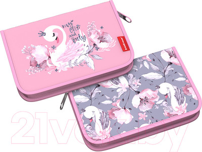 Пенал Erich Krause Swan Princess / 52564