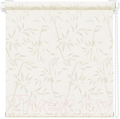 Рулонная штора АС МАРТ Бамбук 85x160 (сливочный)