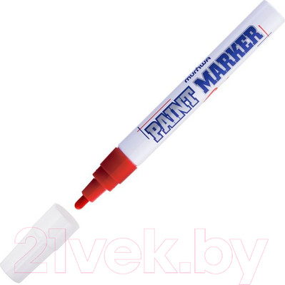 Маркер-краска MunHwa Круглый / MunHwa/крас (4мм)