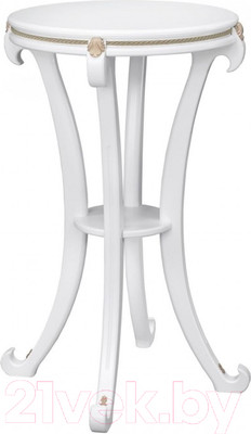 Стойка для цветов Мебелик Глория (молочный дуб)