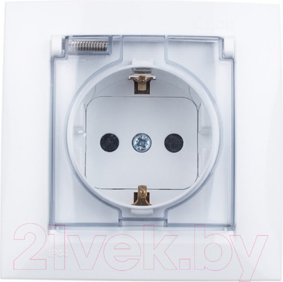 Розетка Simon 1590450-030 (белый)