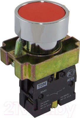 Кнопка для пульта TDM SQ0704-0039 (красный)