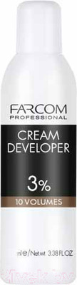 Крем для окисления краски Farcom Professional Cream Developer 3% 10 Vol  (1л)