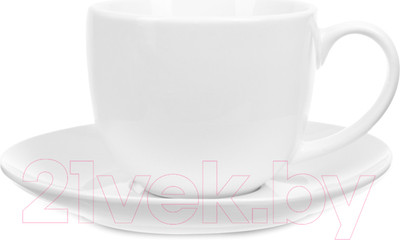 Чашка с блюдцем No Brand Tvist Ivory фк4016