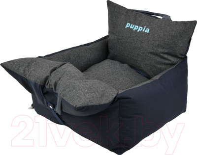 Автокресло для собак Puppia Car Seat / PAUA-AU5981-NY-M (темно-синий)