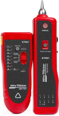 Кабельный тестер КВТ Proline KT 801 / 86213