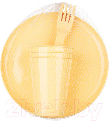 Набор пластиковой посуды Idi Land 2211354