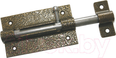 Щеколда Металлист ЗД-07 (пол. бронза)