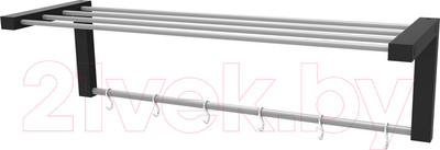 Вешалка для одежды Мебелик Вестон (венге/металлик)