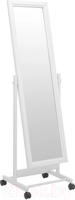 Зеркало Мебелик В 27Н (белый)