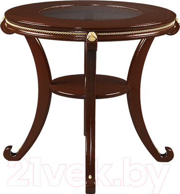 Журнальный столик Мебелик Глория С (орех)