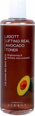 Тонер для лица Jigott Lifting Real Avocado Toner (300мл)
