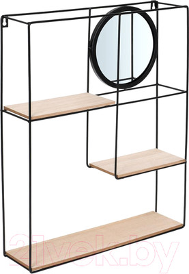 Полка QWERTY Вертикаль / 73855 (черный)