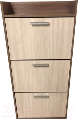 Тумба для обуви Памир 3С (шимо темный/шимо светлый)