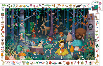 Пазл Djeco Таинственный лес Игра на наблюдательность / 07504