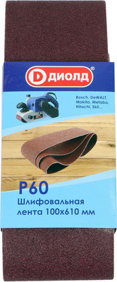 Набор шлифлент Диолд 90046010 (3шт)