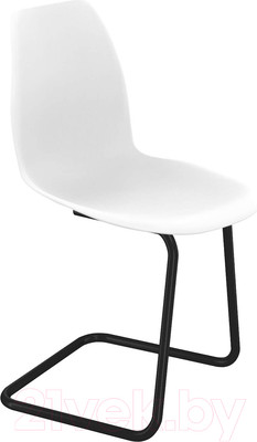Стул Sheffilton SHT-ST29/S45-1 (белый/черный муар)
