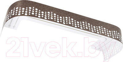 Карниз для штор LEGRAND Паон 2.0 с поворотами 2р / 58077204 (тауп)