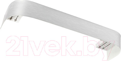 Карниз для штор LEGRAND Сатин 2.0м с поворотами 7см 2р / 58101283 (сталь)