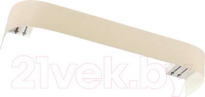 Карниз для штор LEGRAND Сатин 3.0м с поворотами 7см 2р / 58101290 (миндаль)