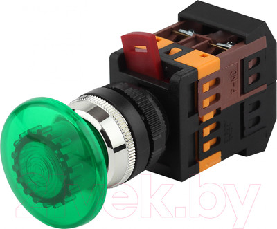 Кнопка для пульта ЭРА Грибок AELA22 / Б0045631 (зеленый)