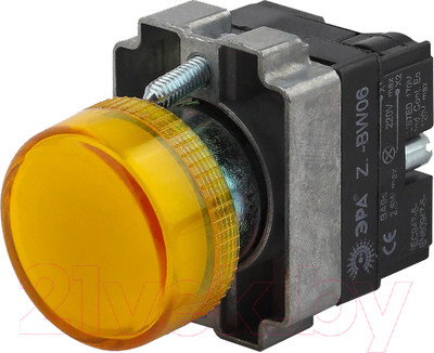 Лампа сигнальная ЭРА BLS50-BU-K05E LAY5-BU65 / Б0045622 (желтый)