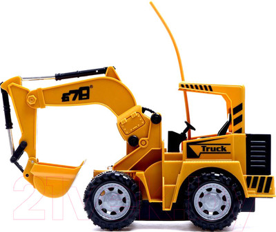 Радиоуправляемая игрушка Автоград Экскаватор Строитель / 6971545