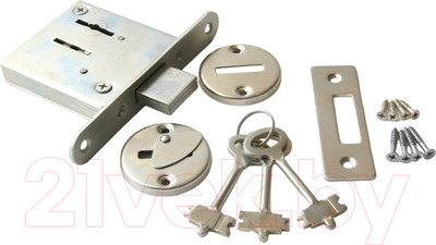 Замок врезной Зенит ЗВ8-4.1 (3 ключа)