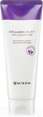 Пенка для умывания Mizon Collagen Milky Deep Cleansing Foam (150г)