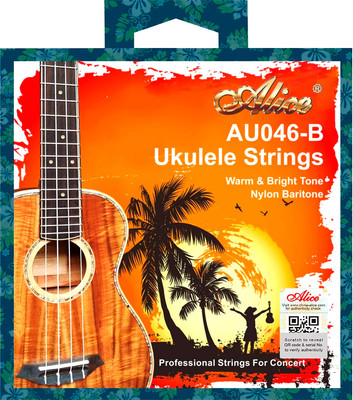 Струны для укулеле Alice AU046-B