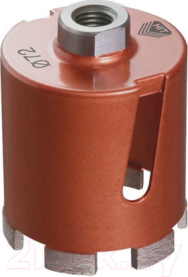 Коронка АдельD DH-D400 72/65 M16 R 6LSP / DH72-D