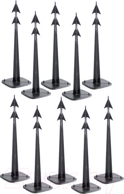 Набор колышков садовых Prosperplast IHR12050-S411 (черный)