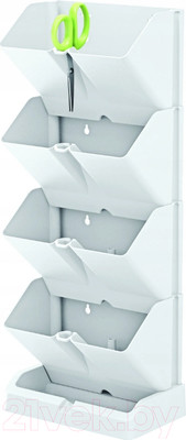 Набор кашпо Prosperplast Mini cascade IO1W200-S449 (белый)