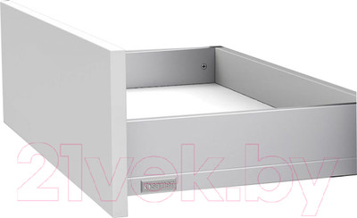 Модуль с ящиком Samet Flowbox Push Open Н58/111(18) (c доводчиком 500мм, белый)