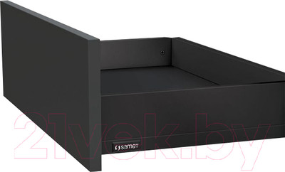 Модуль с ящиком Samet Flowbox Н58/111(18) (с доводчиком 450мм, антрацит)