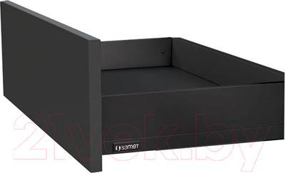 Модуль с ящиком Samet Flowbox Н58/111(18) (с доводчиком 500мм, антрацит)