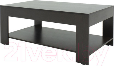 Журнальный столик Мебелик BeautyStyle 26 без стекла (венге)