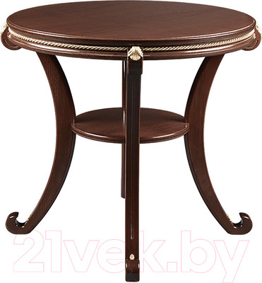 Журнальный столик Мебелик Глория М (орех)