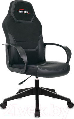 Кресло геймерское Brabix Alpha GM-018 / 532636 (черный)