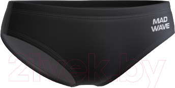 Плавки Mad Wave Cult Pbt Антихлор юниорские (XXL, черный)