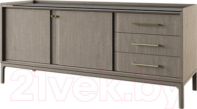 Тумба Молодечномебель Брюгге В3D2 ВМФ-1683 (капучино)