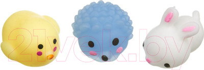 Набор сквишей Bondibon Чудики. Няшки, заяц, еж, утка / ВВ3514